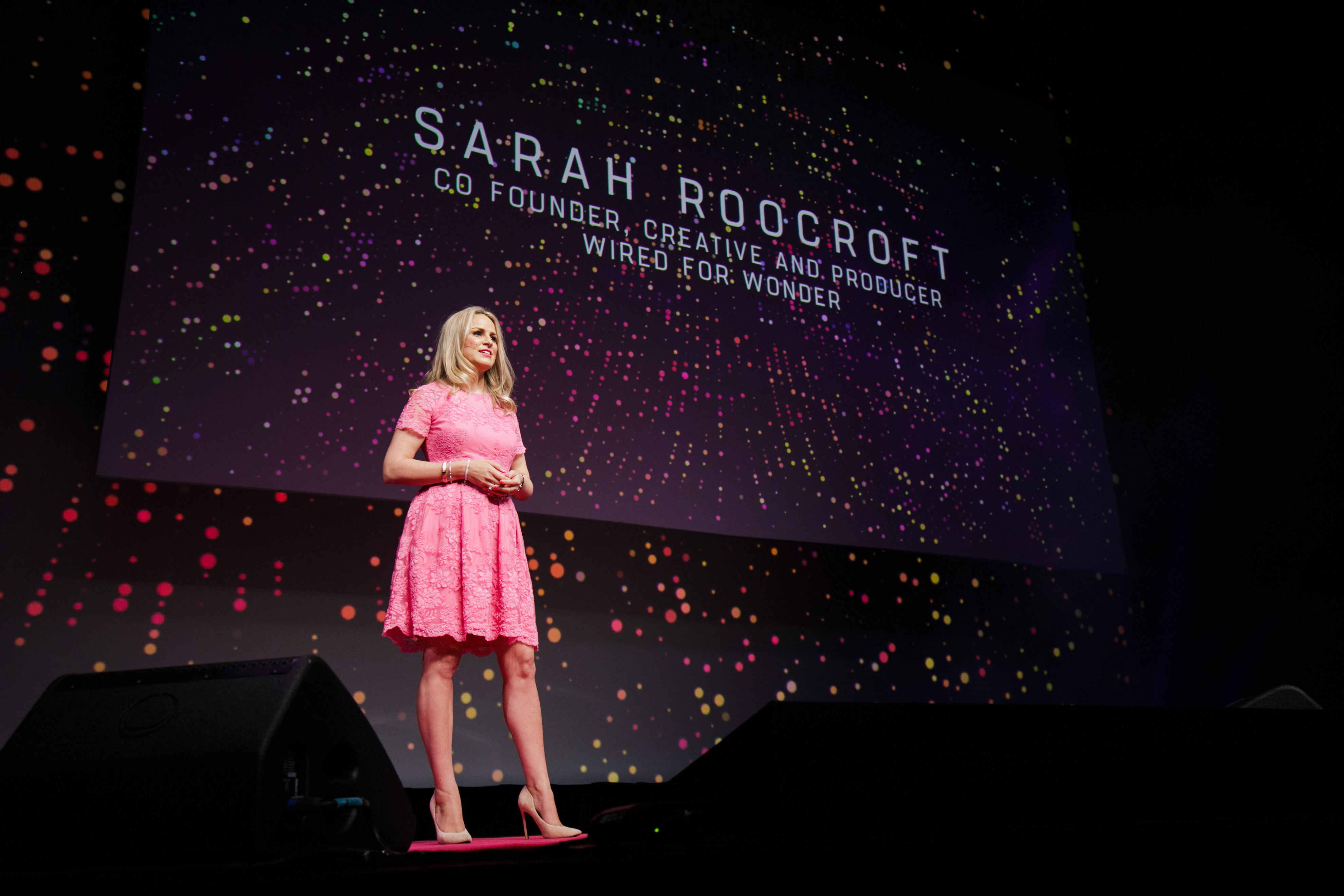 Sarah Roocroft (now Sarah Pirie-Nally) Co-Founder, Creative Director and producer Wired for Wonder