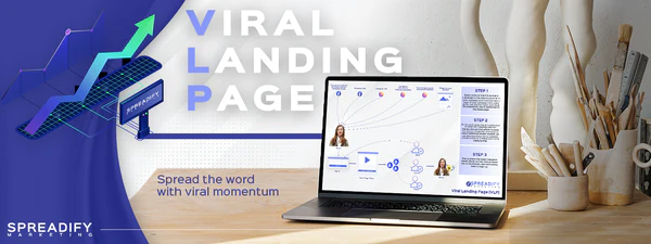 Spreadify Marketing Viral Landing Page Banner 1