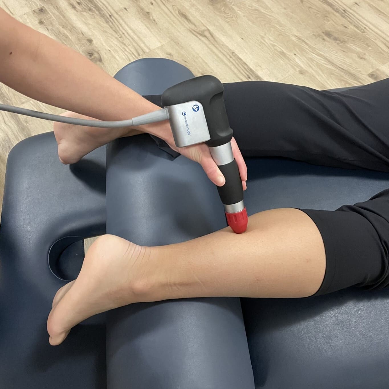 Shockwave therapy treatment at Medhealth Physiotherapy, Hamilton