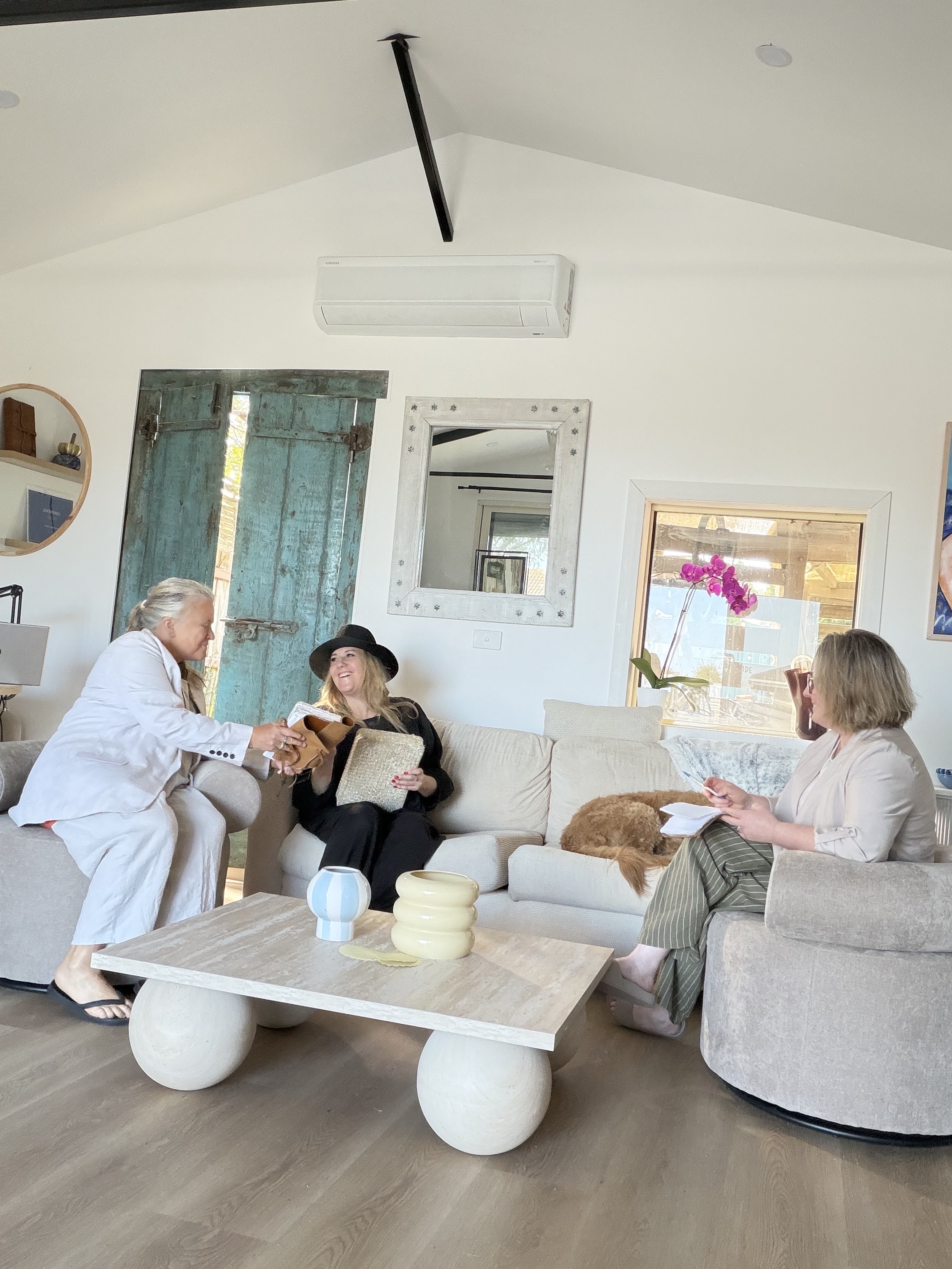Women in a coaching session at The Confidence Studio