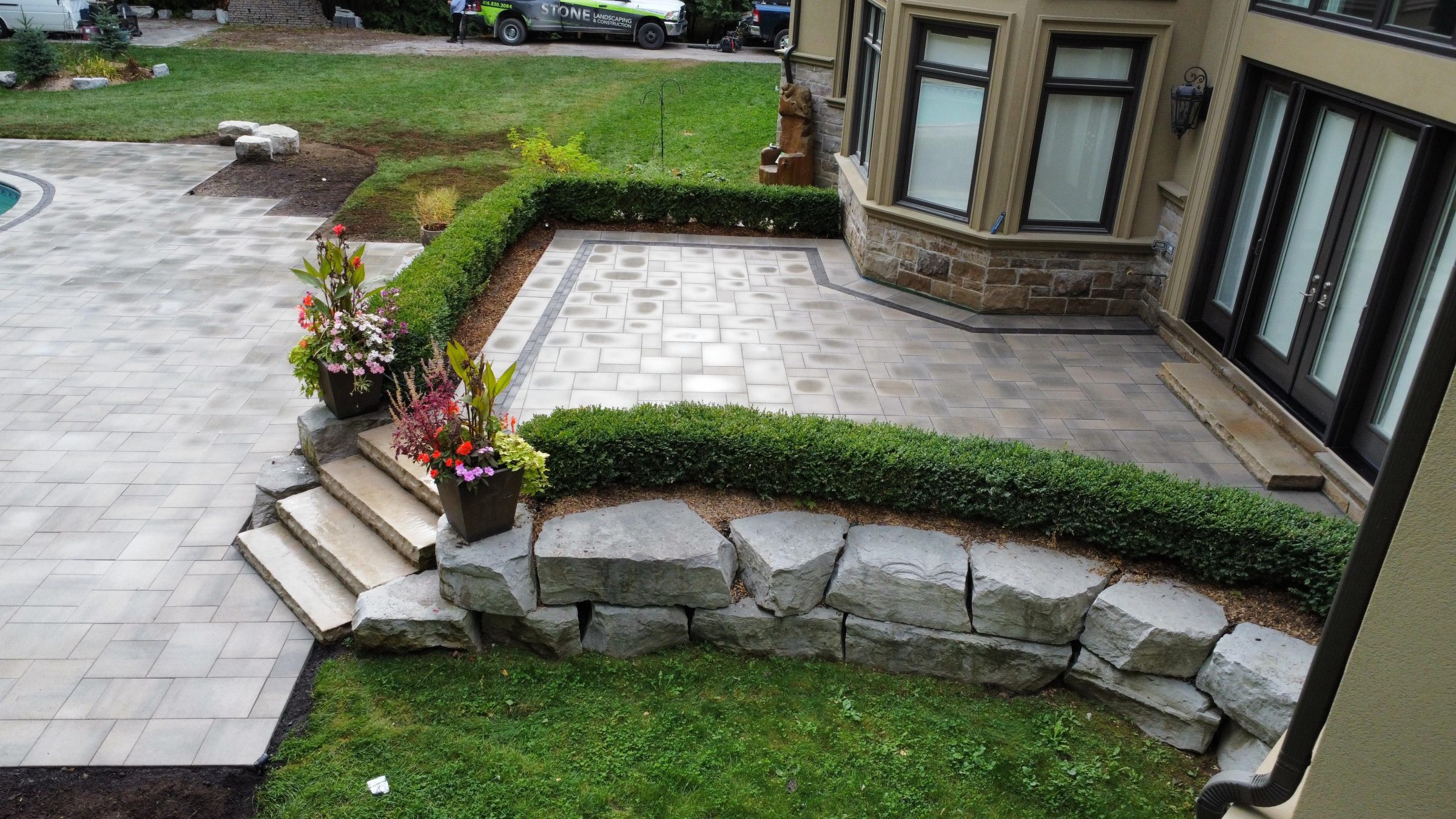 Stone Landscaping & Pools completed project