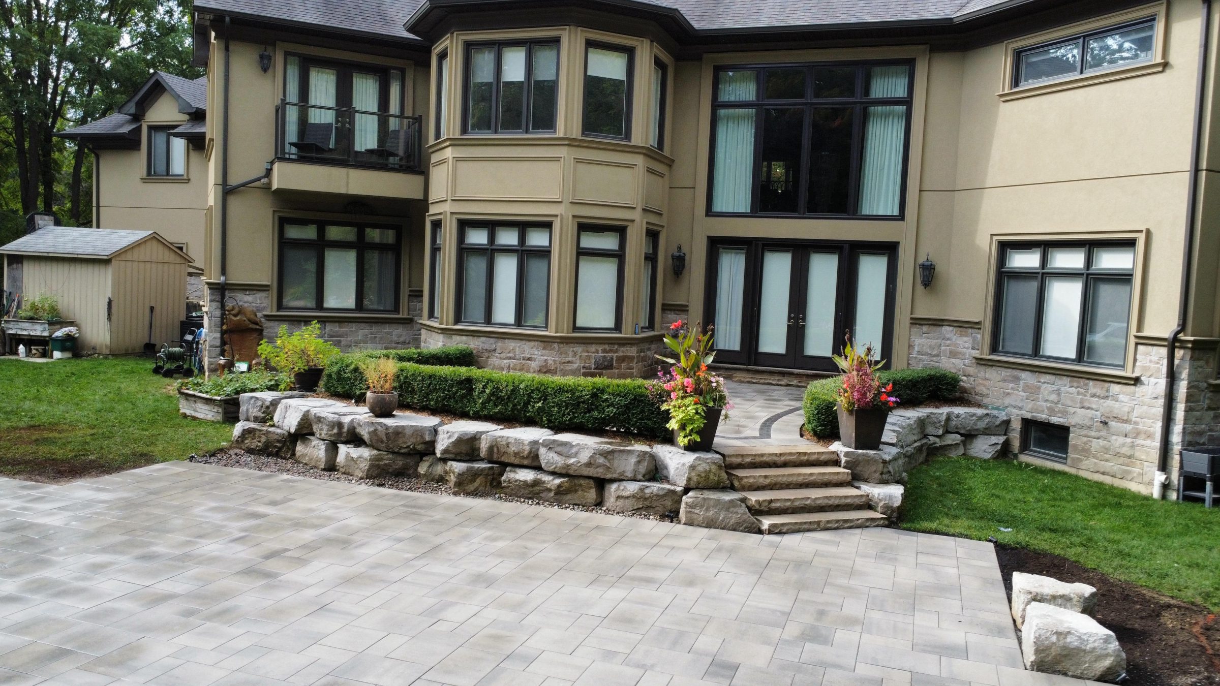 Stone Landscaping & Pools completed project