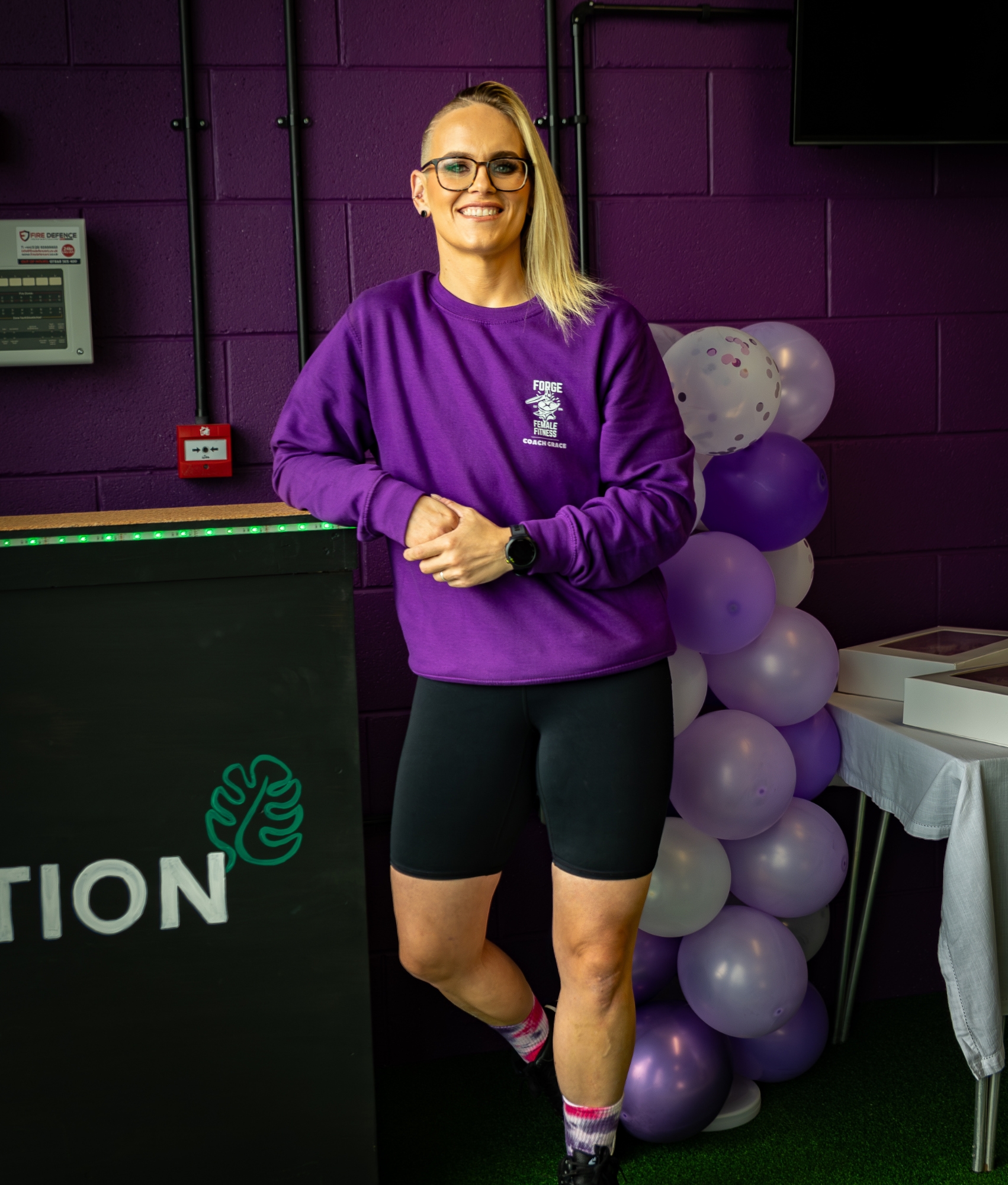 Grace Smith, owner of Forge Female Fitness