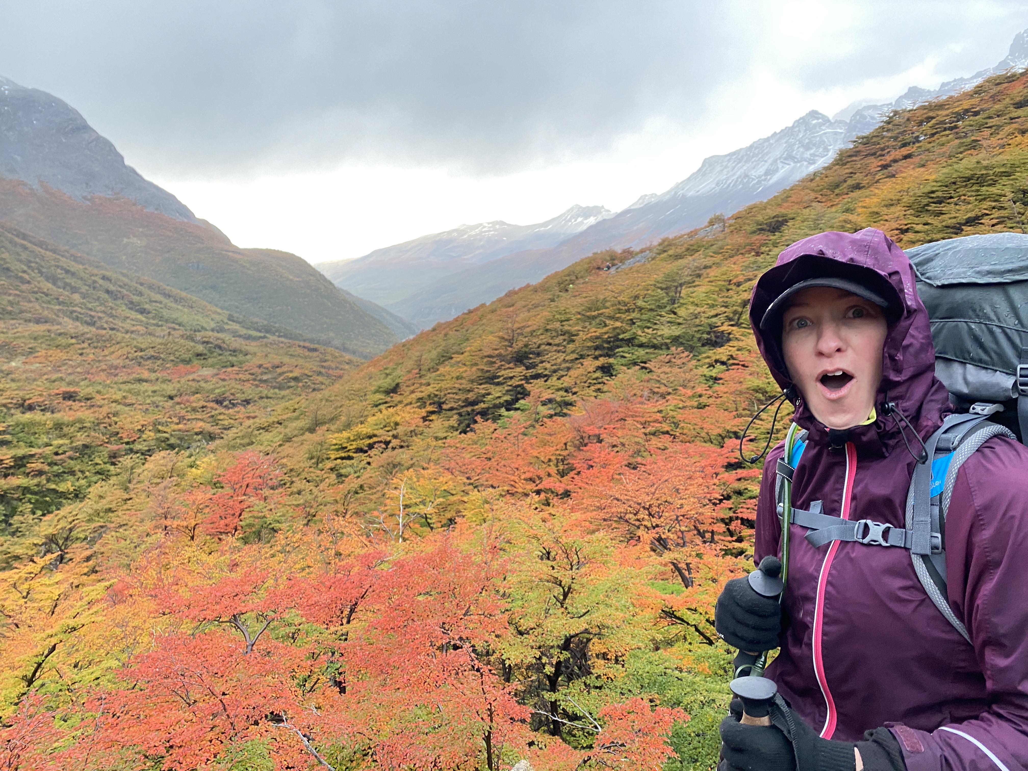 Bonnie Jean on the trail