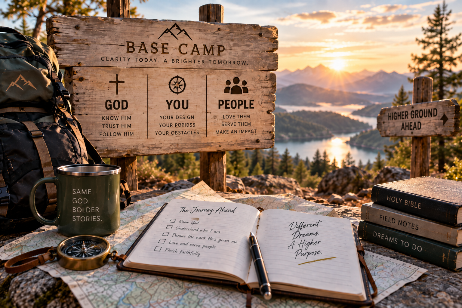 Base camp: orientation before the climb