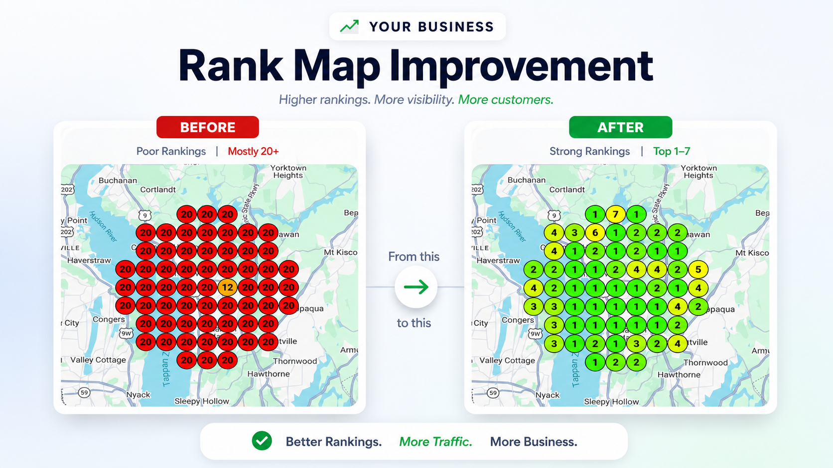 Local Rank Map Tracking