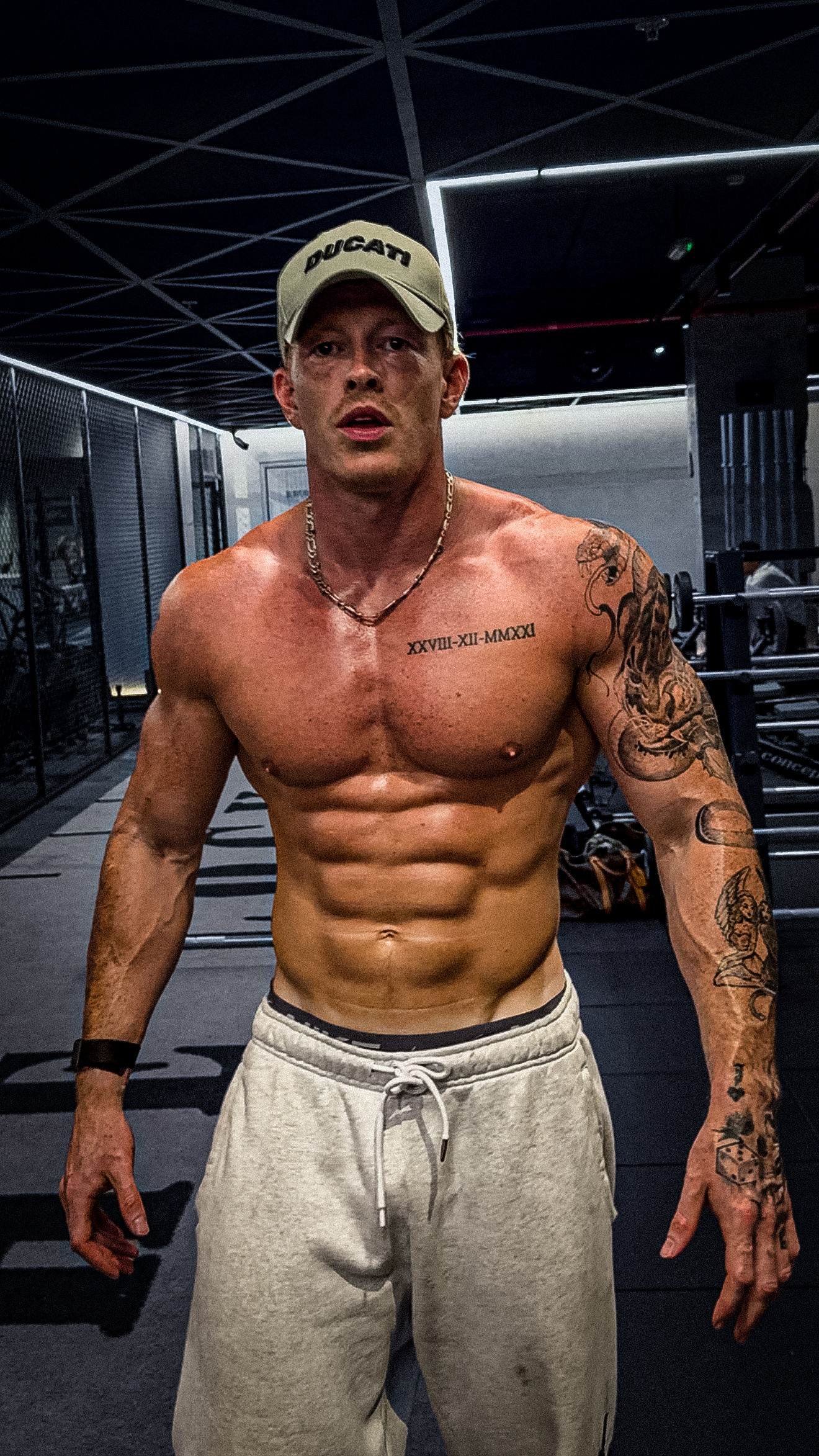 Jack Hopkins training