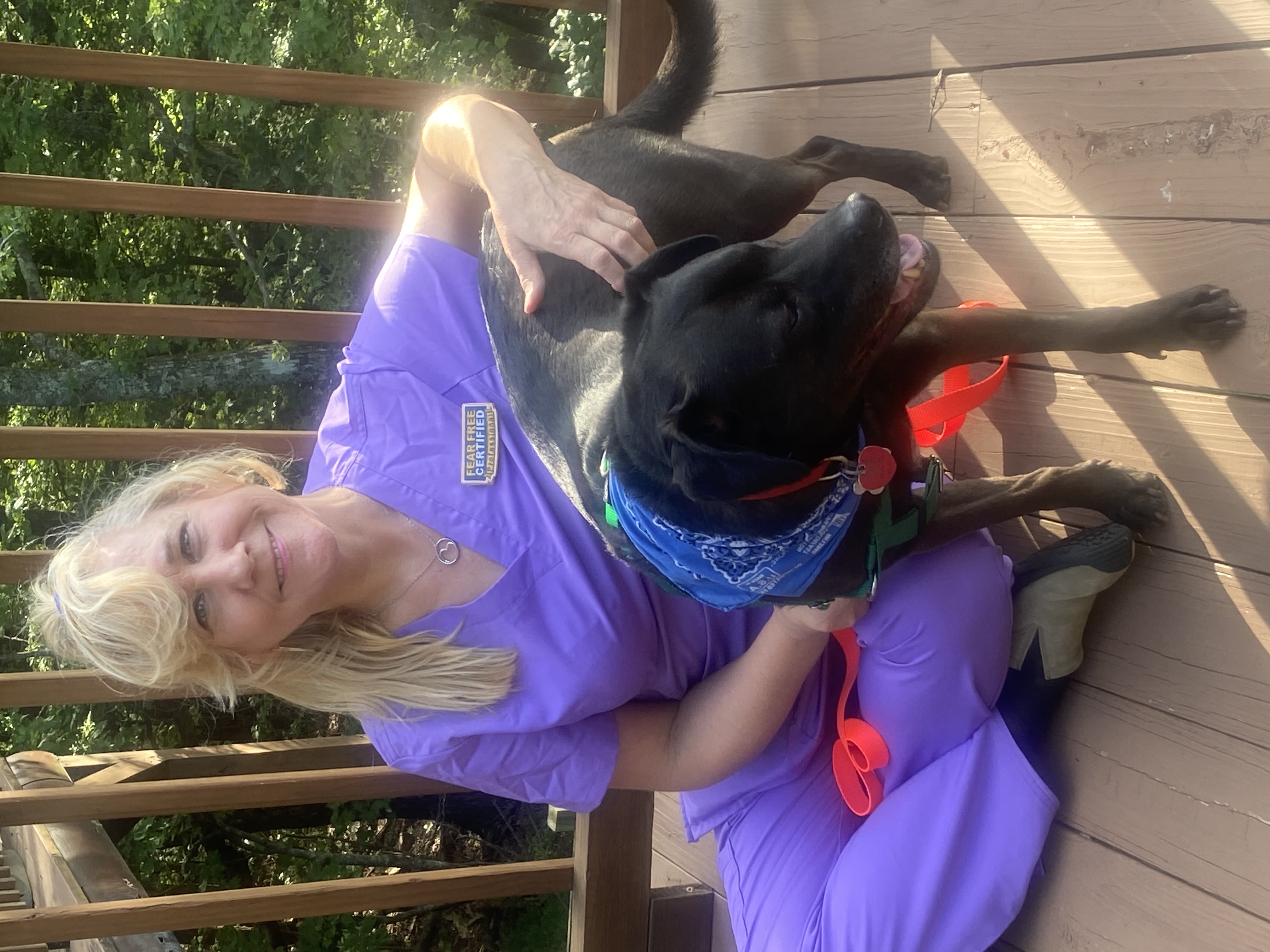 Linda Ross, the Reactive Dog Guru — warm, approachable portrait