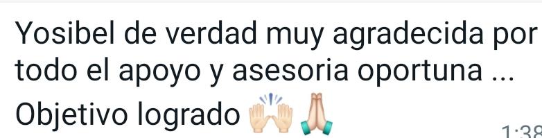 Testimonio cliente — aprobado