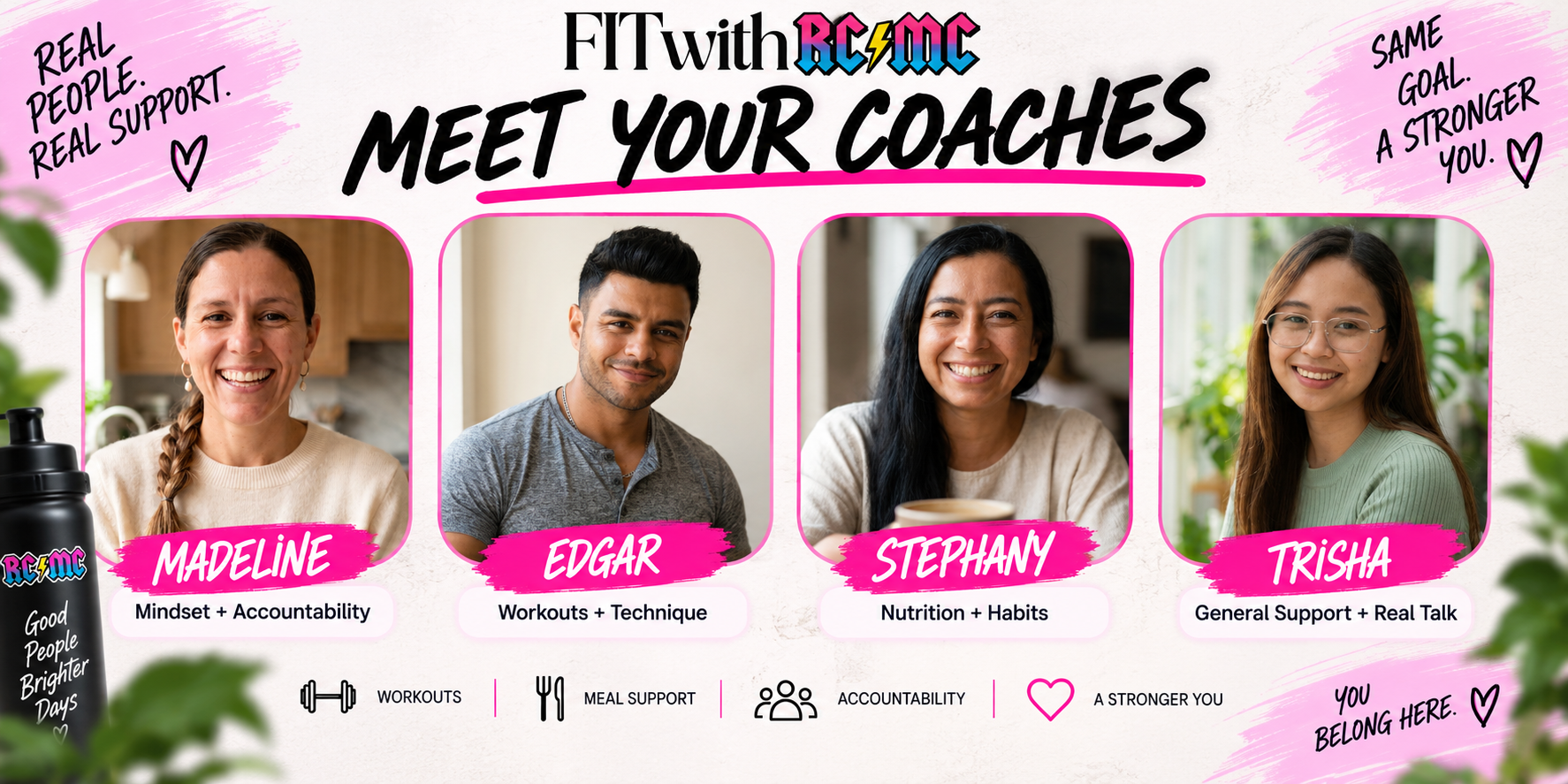 Photos of available FIT With RCMC coaches