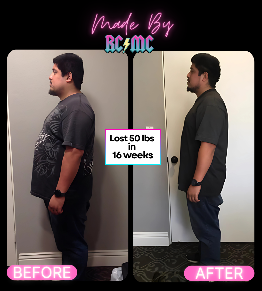 Success story before and after 2