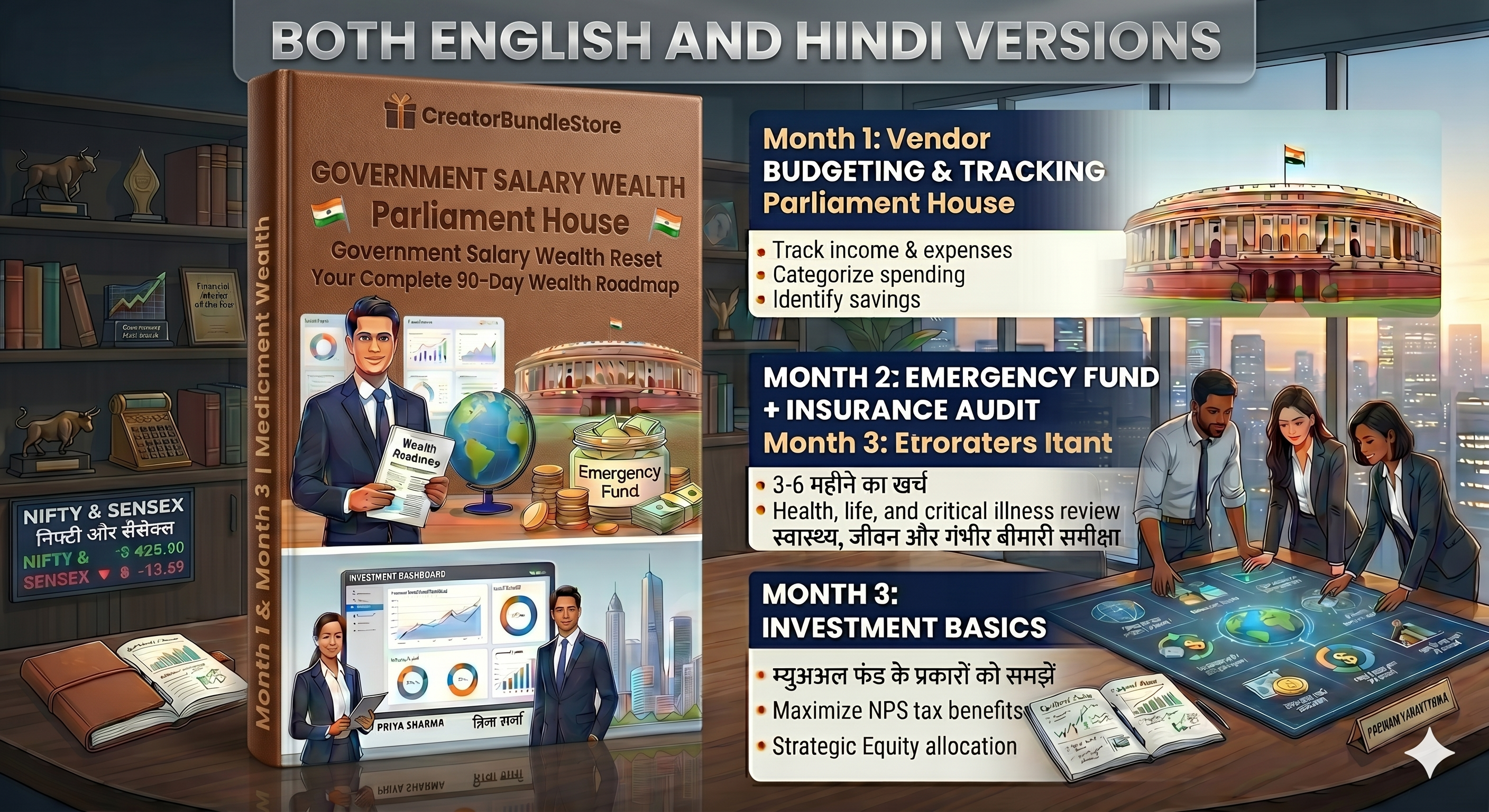 90-Day Government Salary Wealth Reset Course