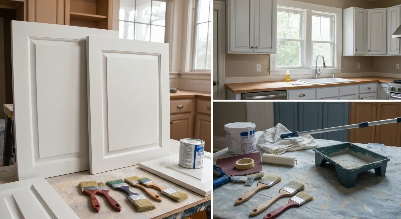 Cabinet painting project
