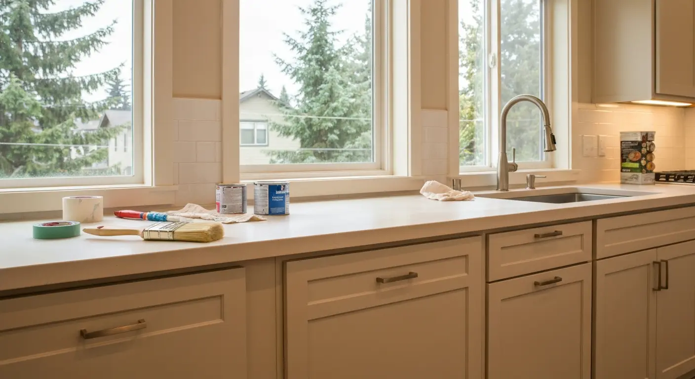 Interior painting project