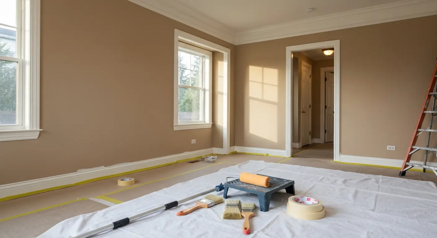 Interior painting project
