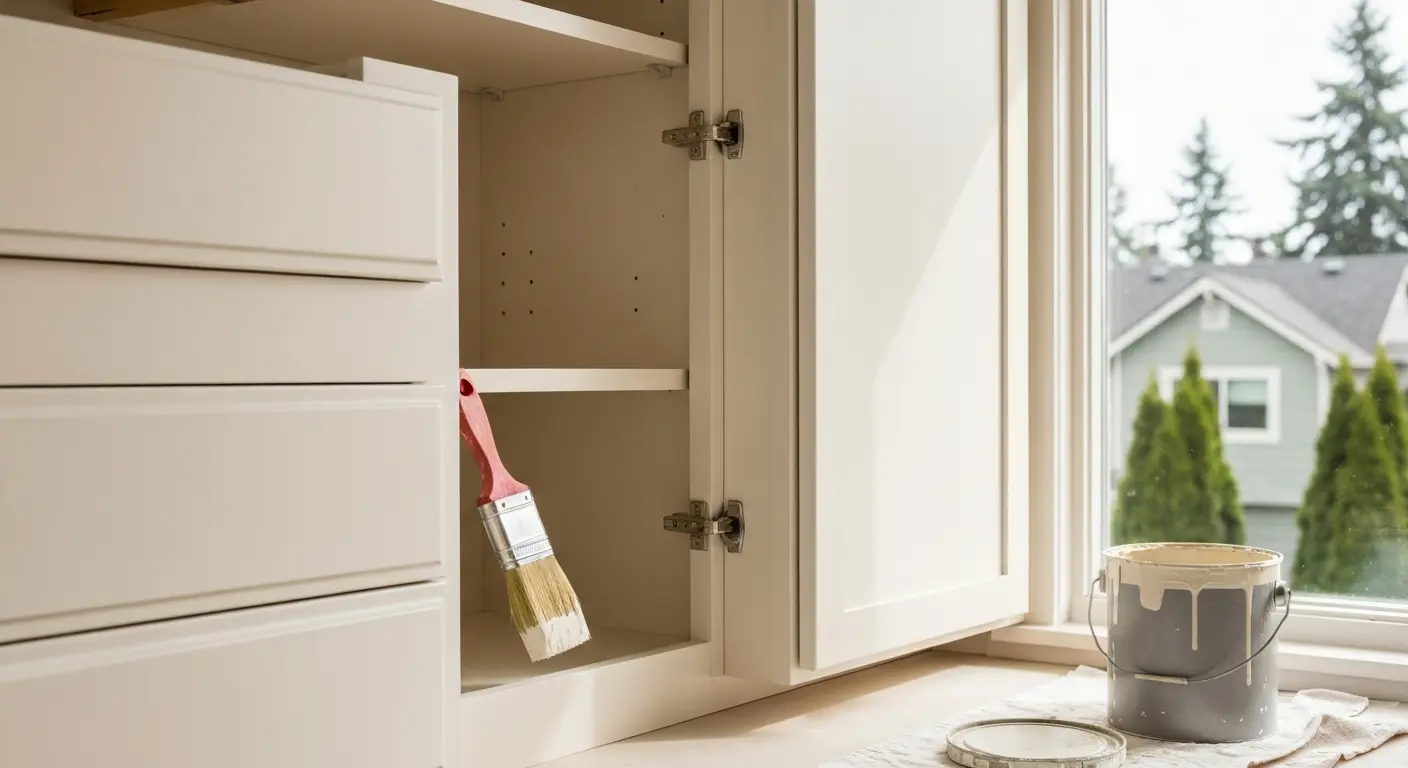 Cabinet painting service