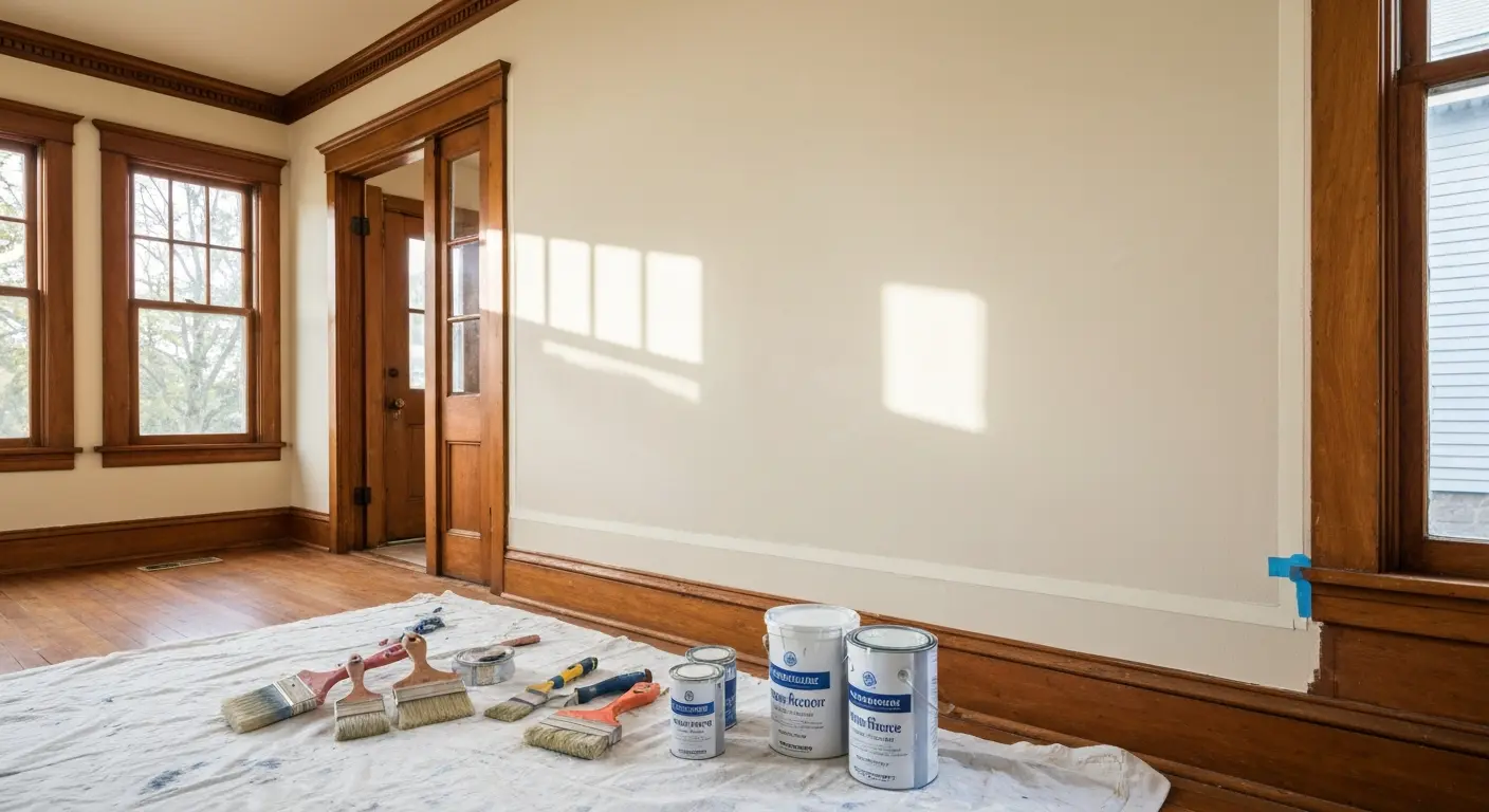 Interior room painting