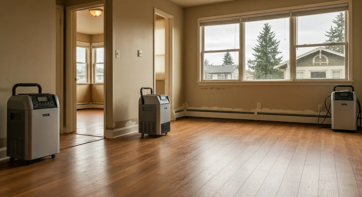 Water damage restoration service