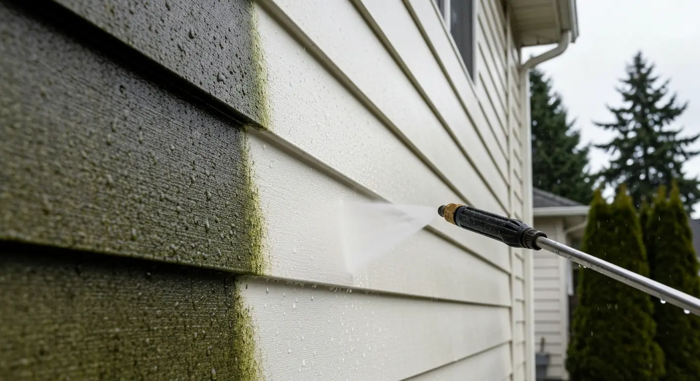House siding cleaning in Tacoma