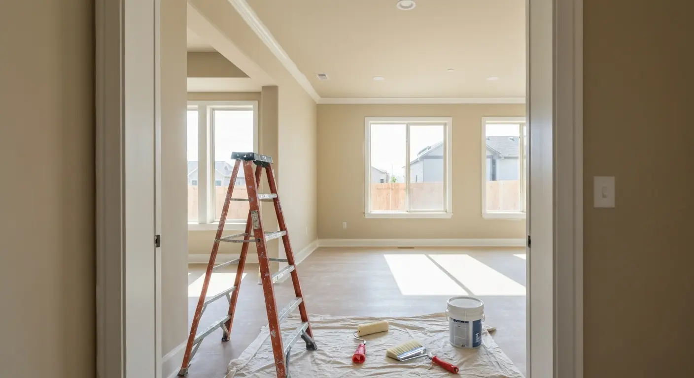 Interior room painting