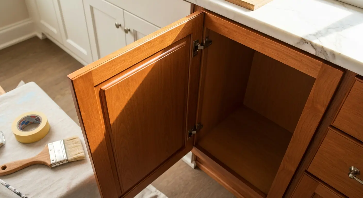 Cabinet painting project