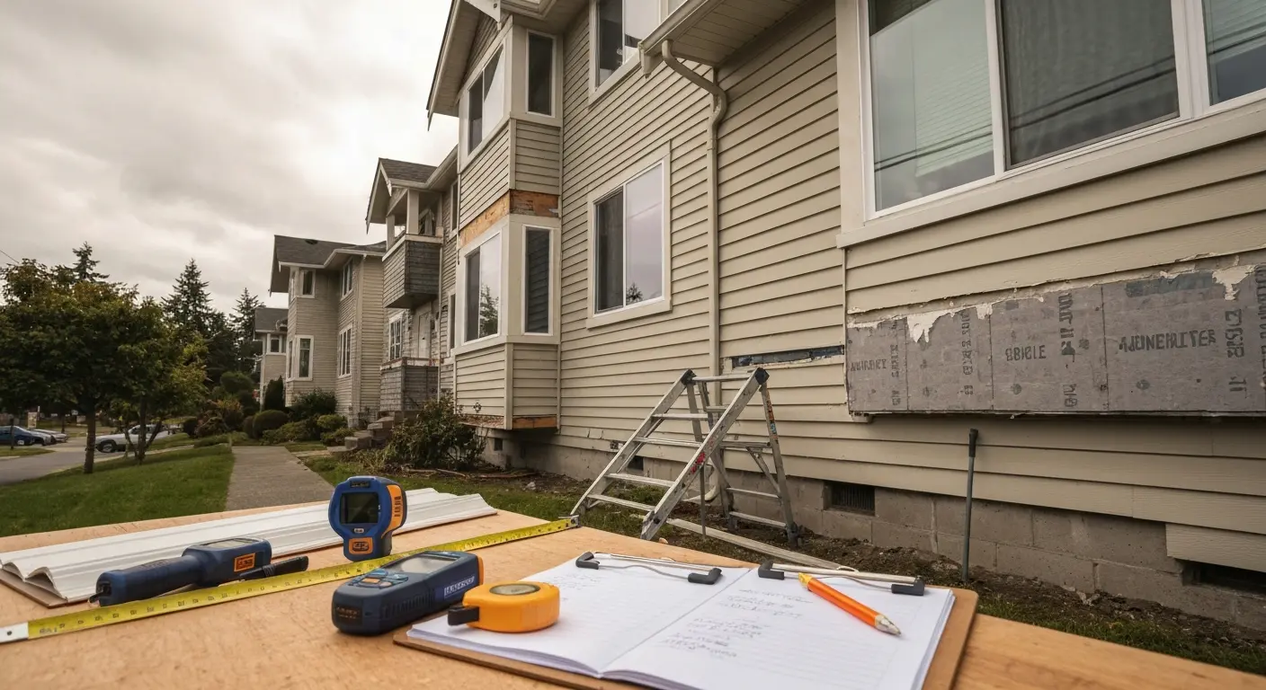 Multi-family property repair in Tacoma