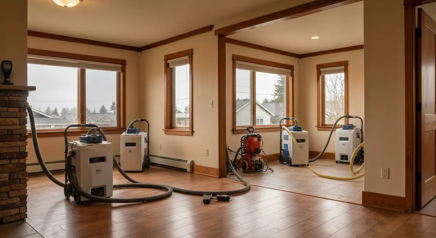 Water damage restoration