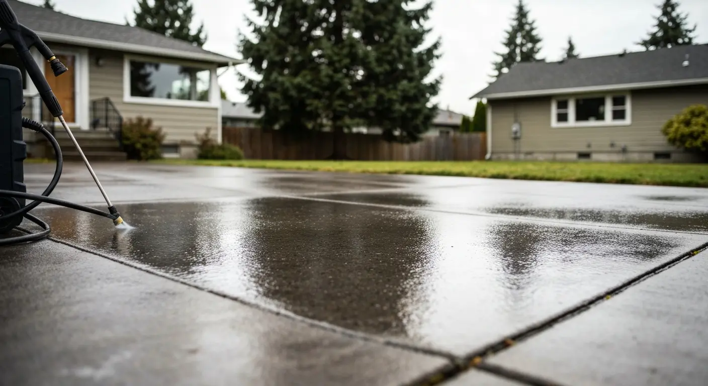 Driveway cleaning in Tacoma