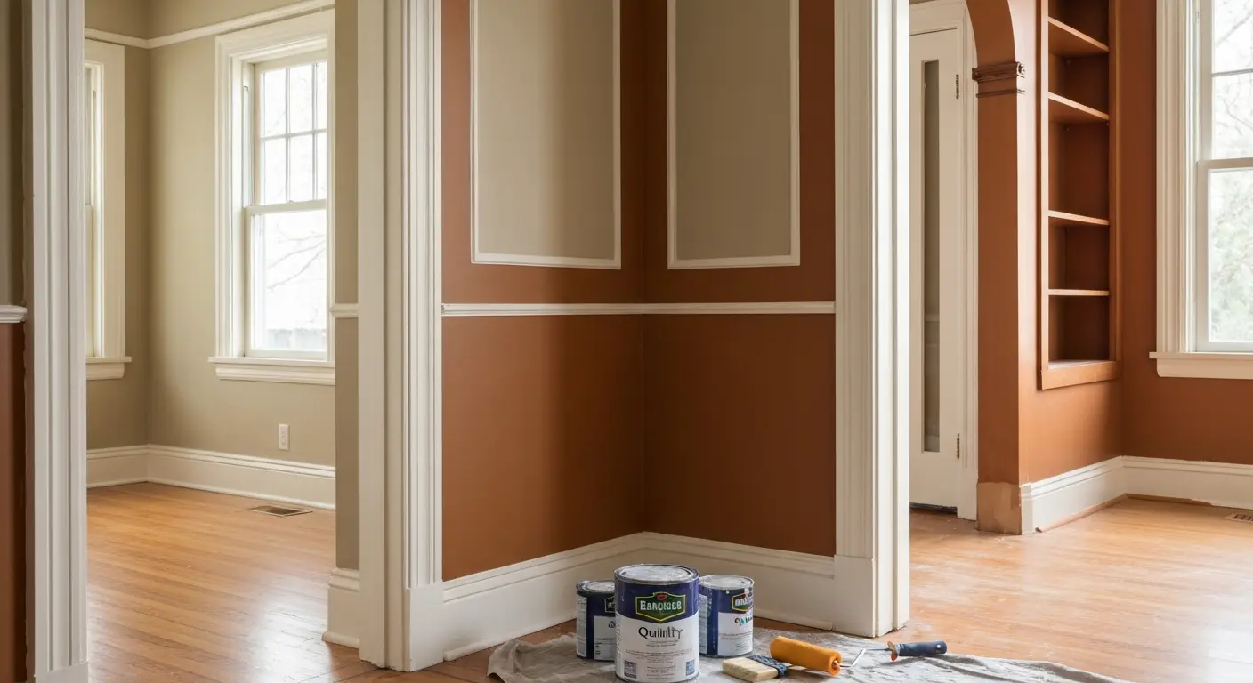 Interior painting project