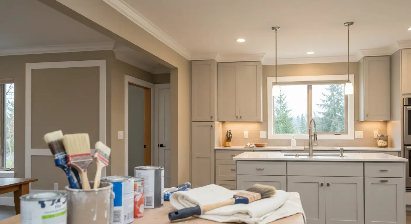 Interior painting project