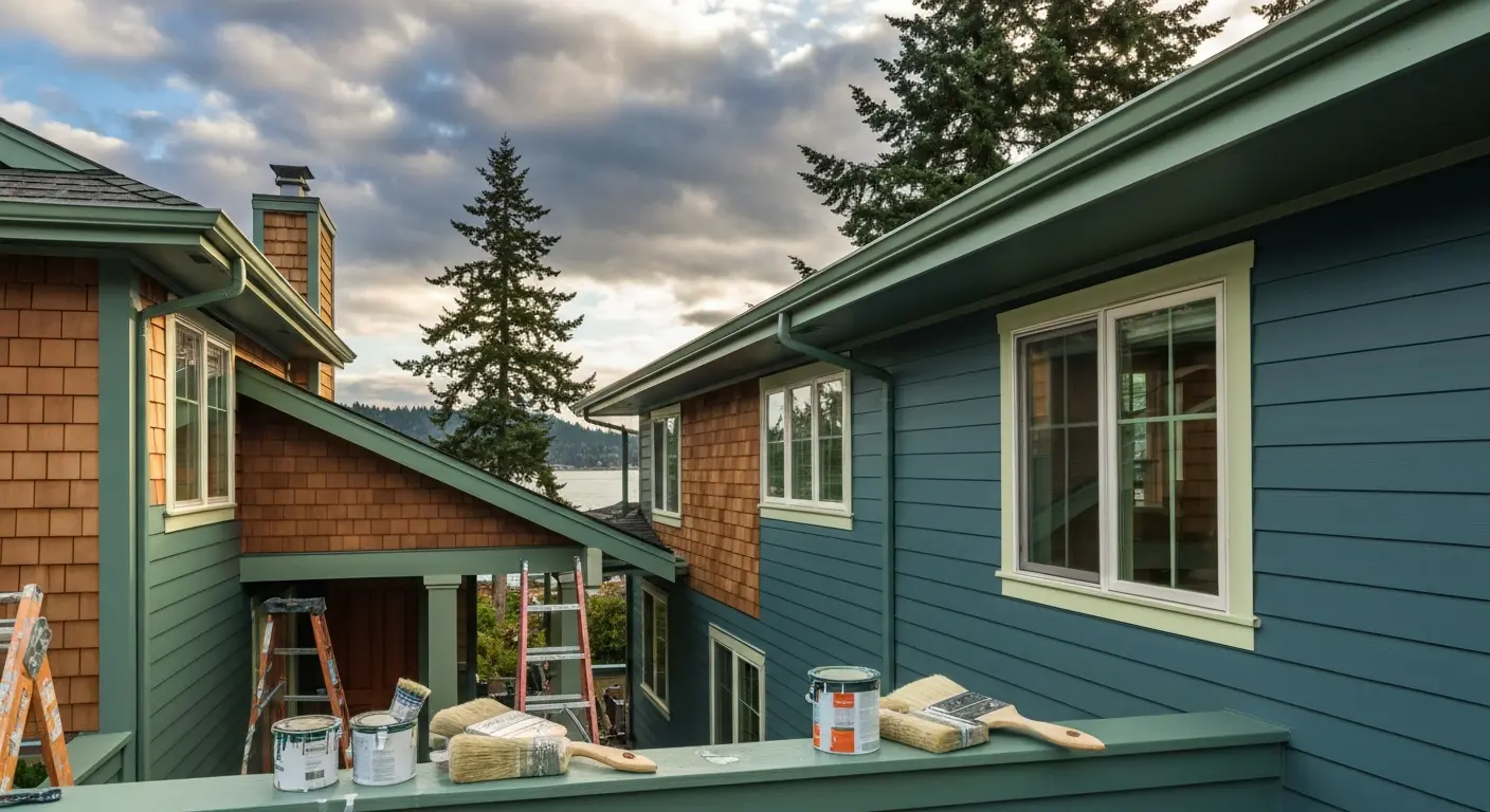 Exterior painting service