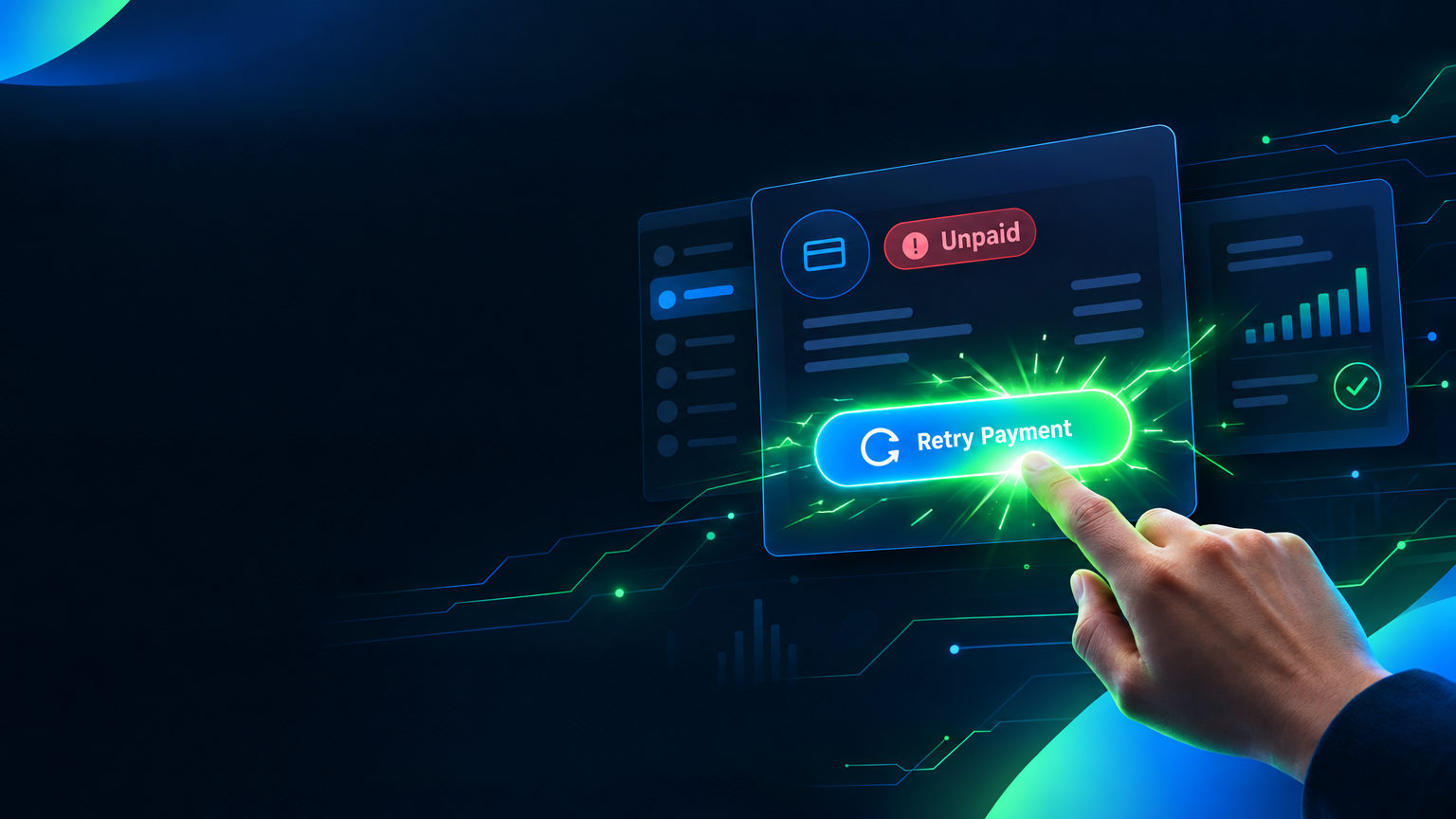 Attractzen subscription payment retry feature — recover revenue from failed payments