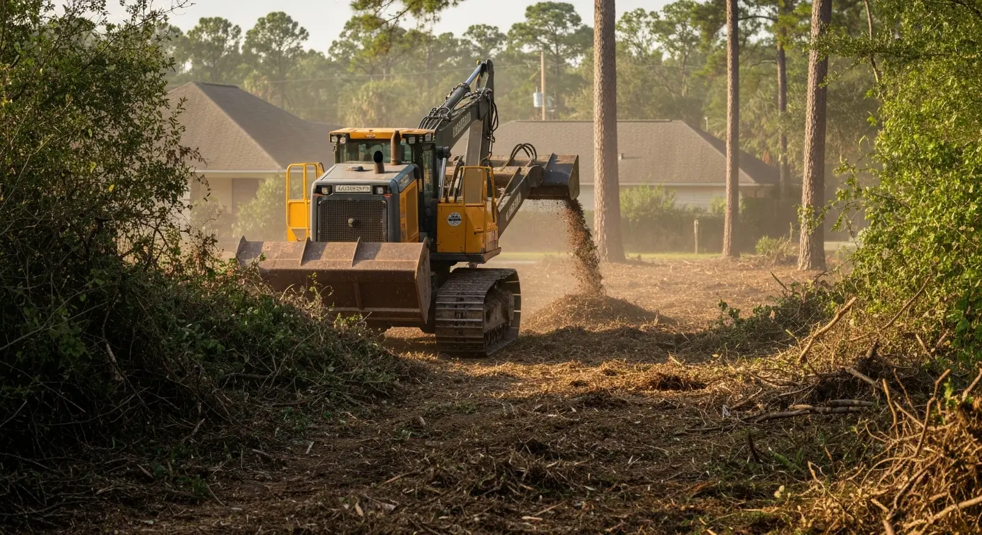Forestry mulching service