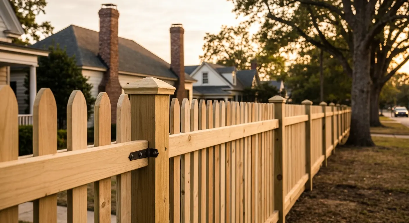 Historic district fence