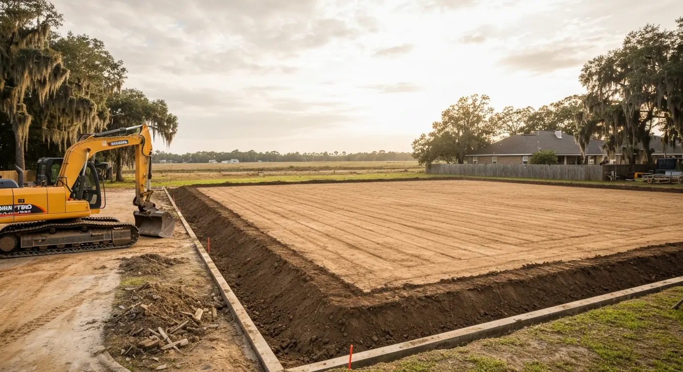 Land clearing and site preparation
