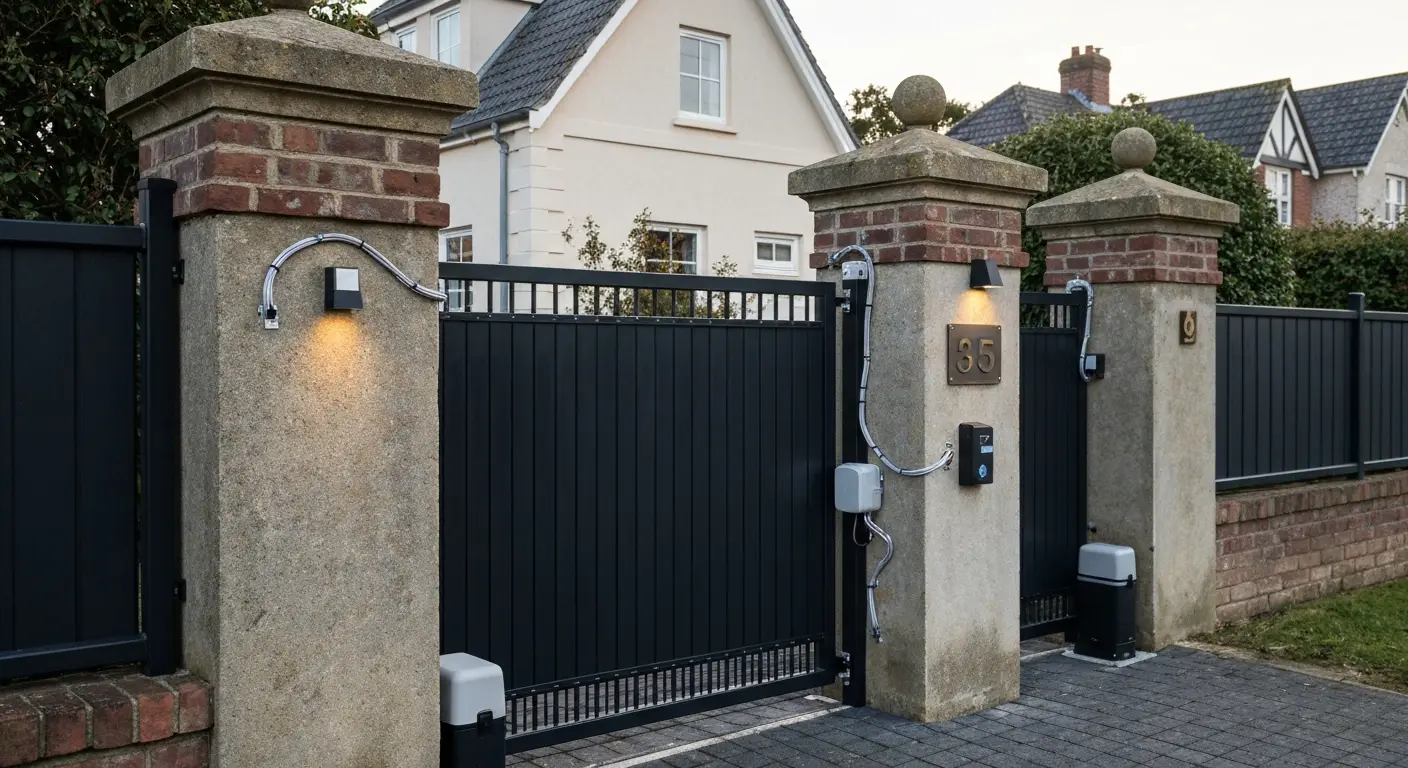 Automatic gate automation