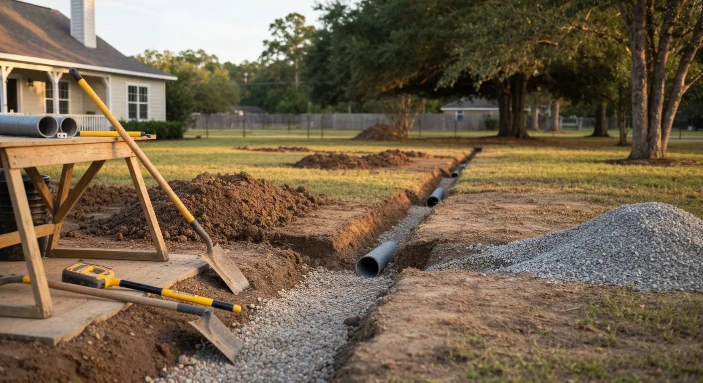 Ground and drainage restoration