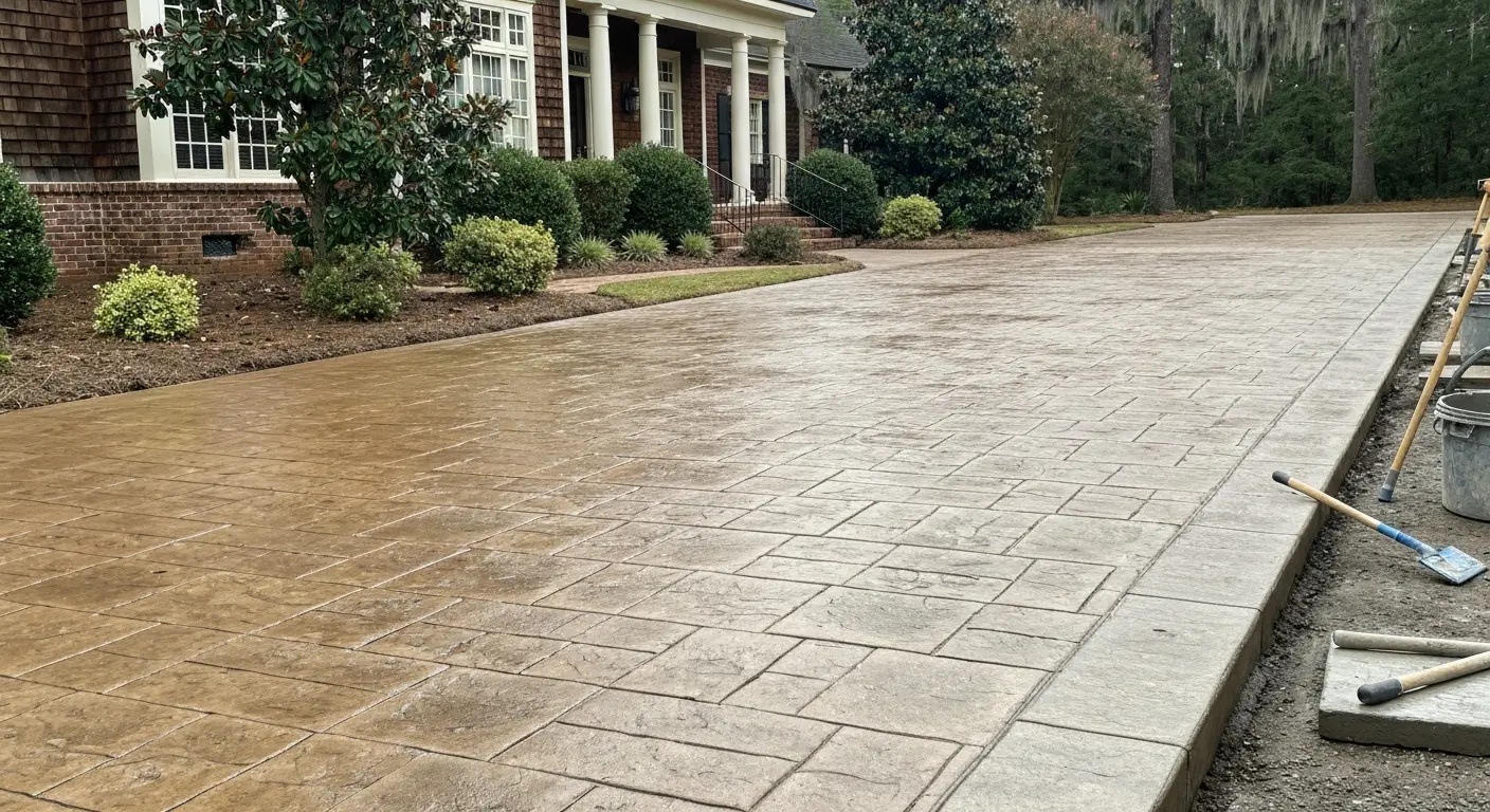 Driveway installation