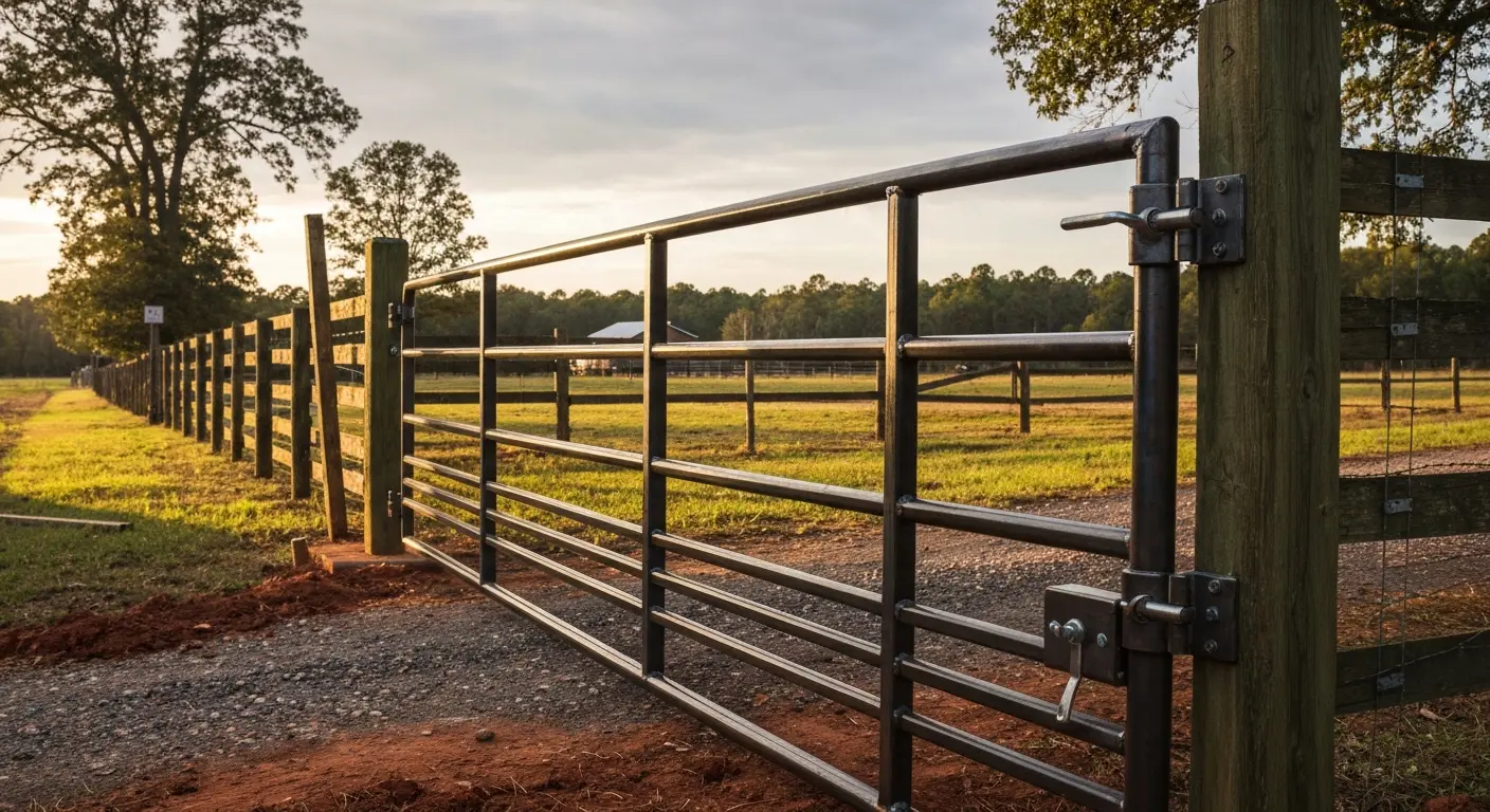 Custom gate installation