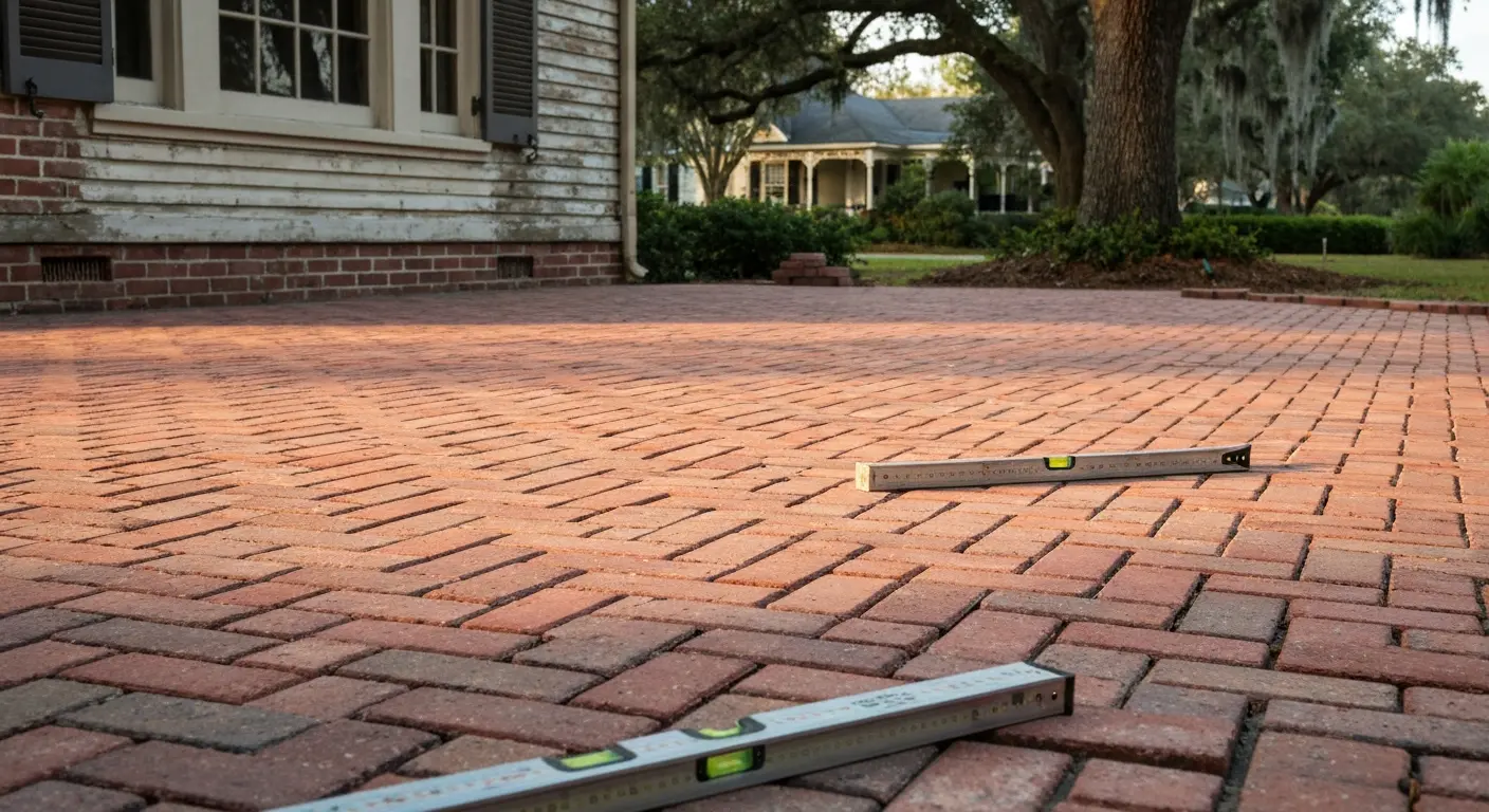 Patio installation project