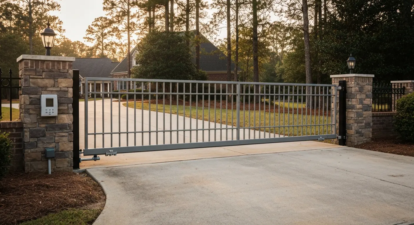 Custom gate installation