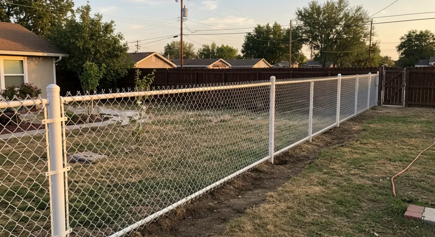 Chain-link fence