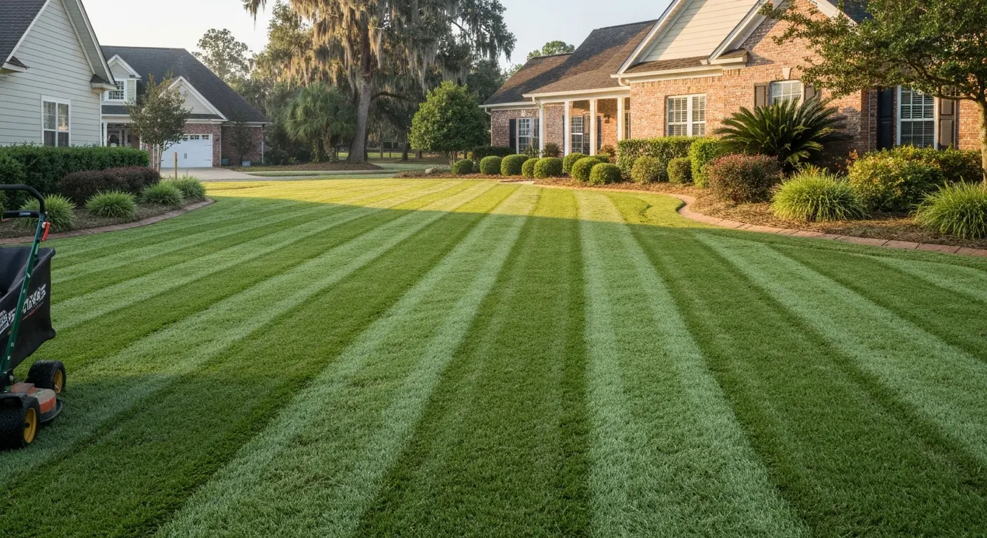 Lawn maintenance and mowing services