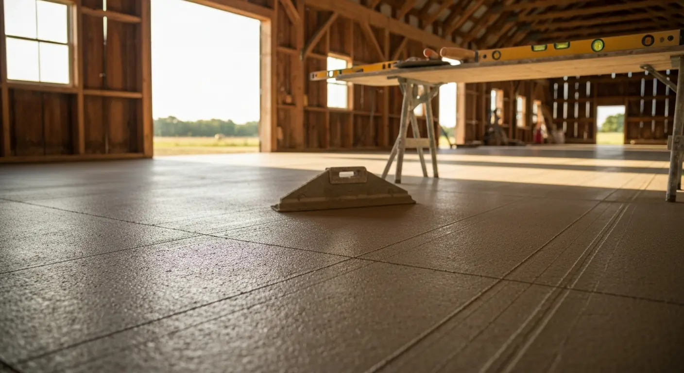 Concrete and utility work