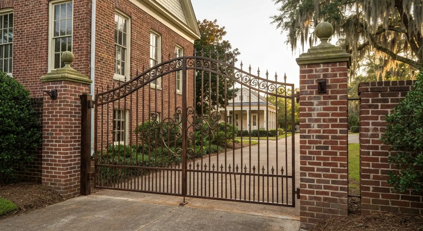 Custom gate entry system