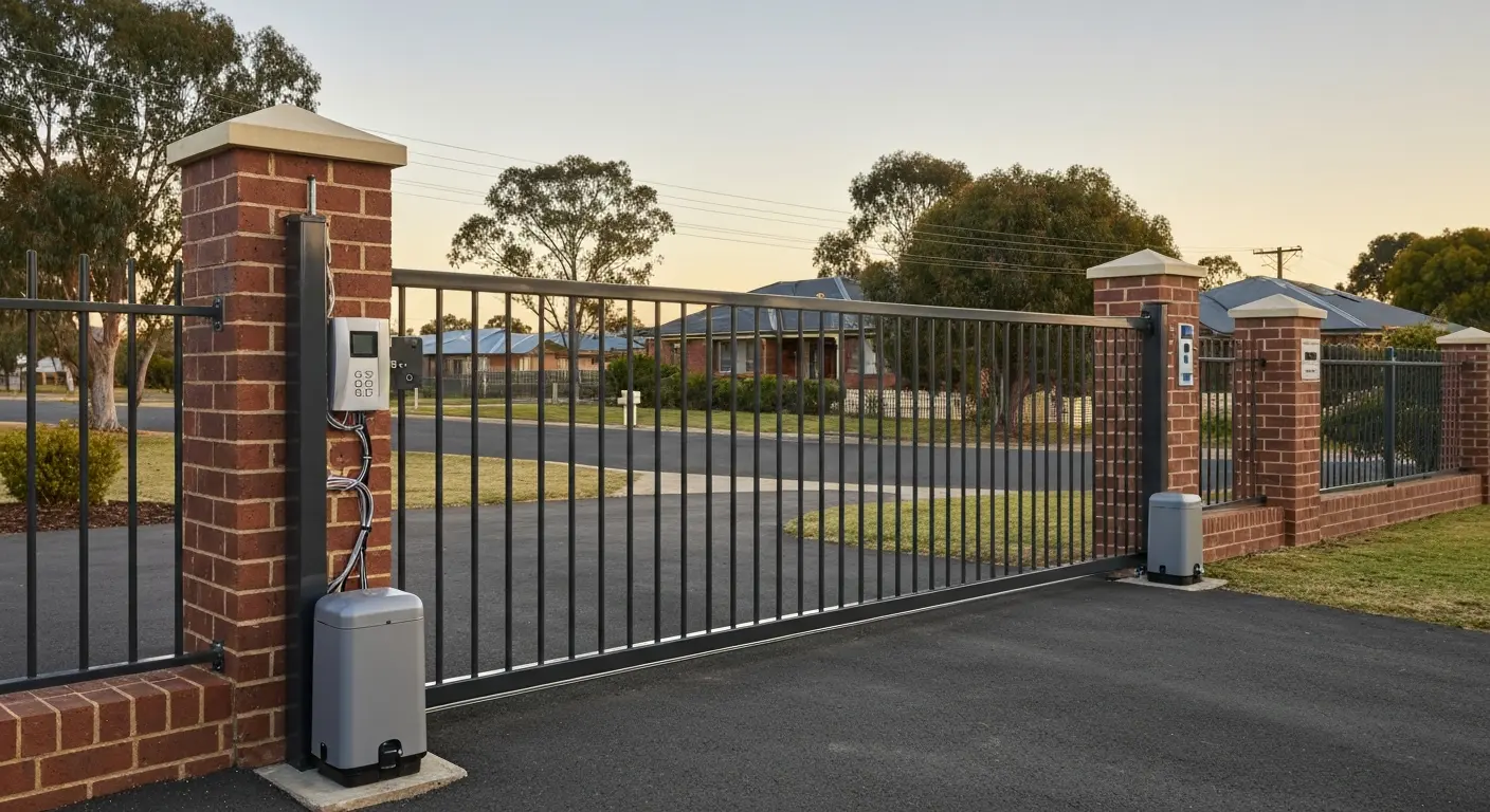 Gate automation upgrade