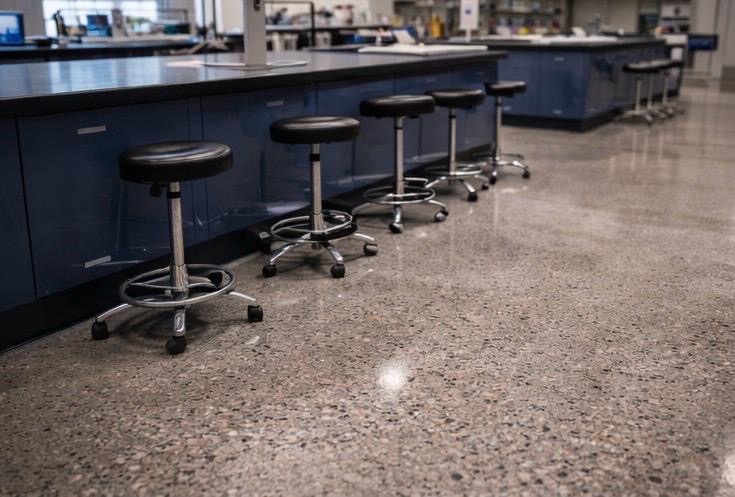 Concrete flooring project image 1