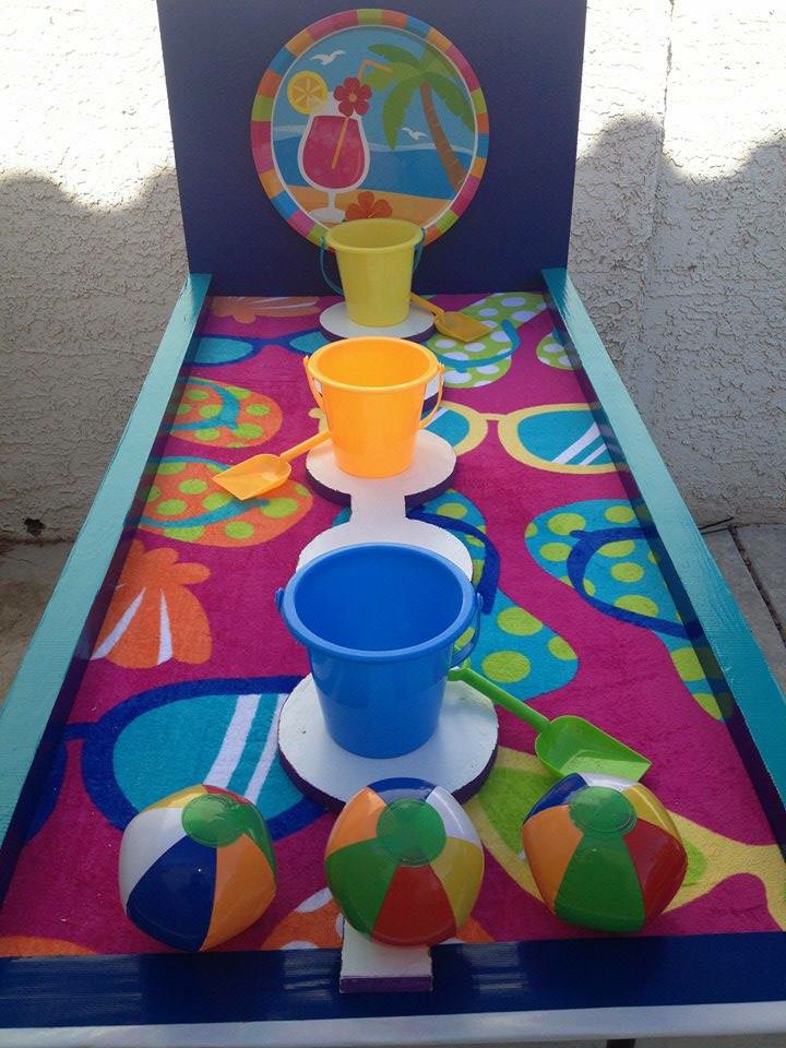 Custom event game illustrating specialized game design and branded entertainment.