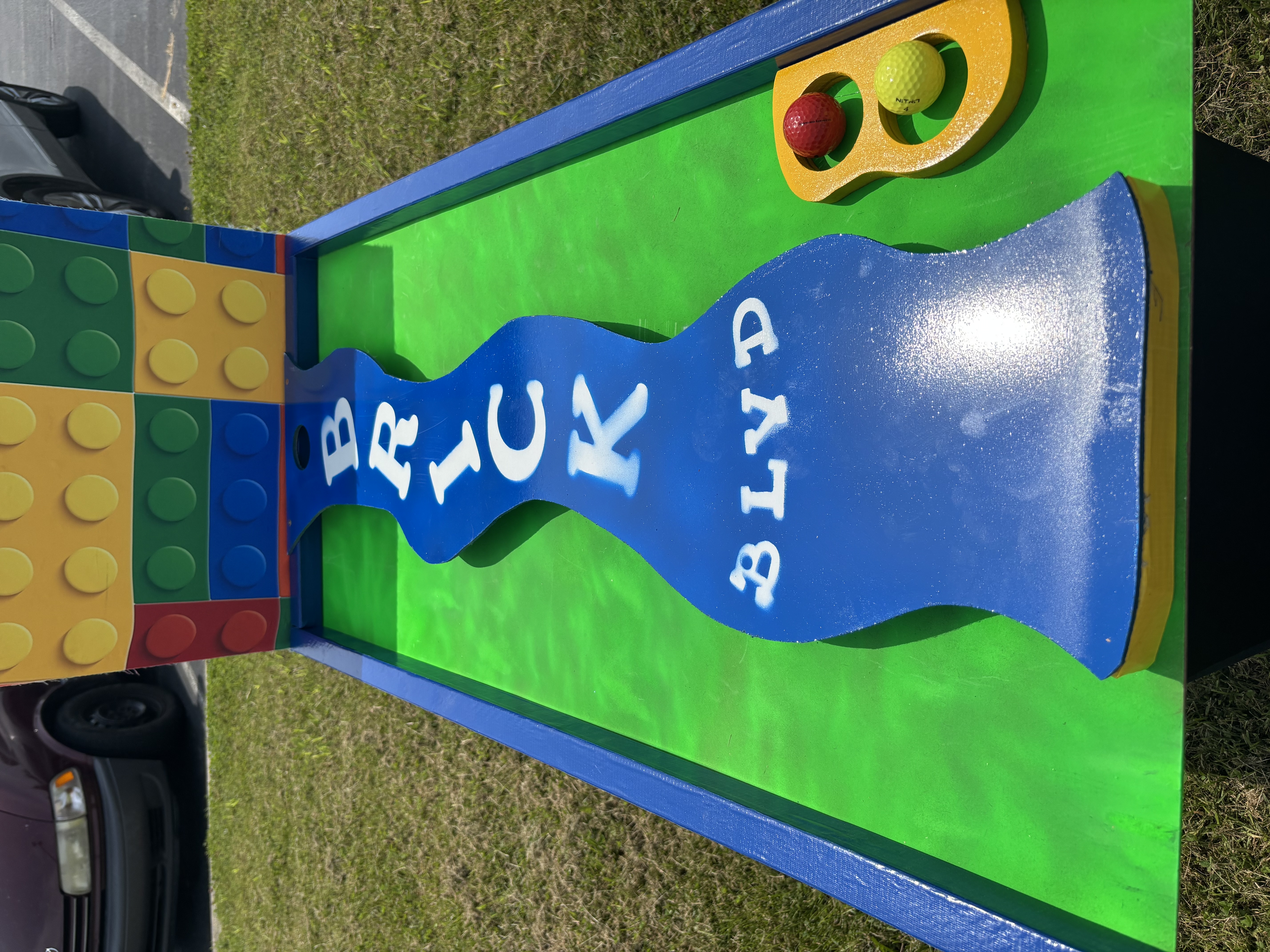 Brick BLVD themed carnival game.