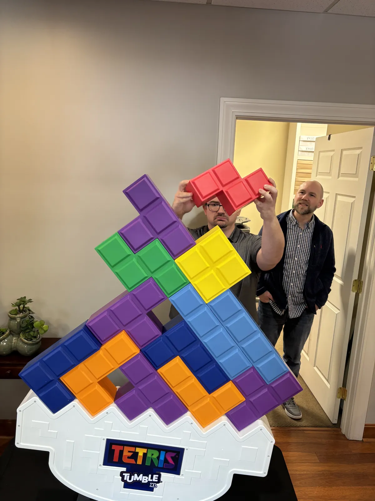 Giant Tetris Tumble XL game.
